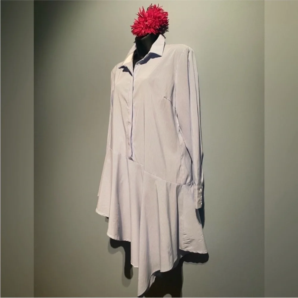 b.young Asymmetrical Dress Shirt size 8 - Picture 7 of 13